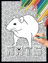 Rat coloring book for sale  Delivered anywhere in UK