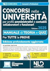 Concorsi università. manuale usato  Spedito ovunque in Italia 