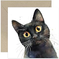 Black cat greeting for sale  Delivered anywhere in USA 