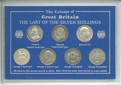 Last silver shillings for sale  Delivered anywhere in UK