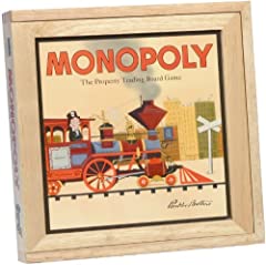 Monopoly nostalgia wooden for sale  Delivered anywhere in Ireland