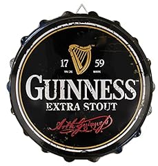 Guinness targa metallo usato  Spedito ovunque in Italia 
