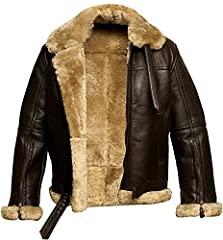 Mens shearling bomber for sale  Delivered anywhere in UK