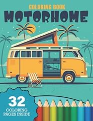 Motorhome coloring pages usato  Spedito ovunque in Italia 
