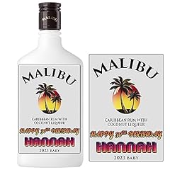 Personalised malibu coconut for sale  Delivered anywhere in UK