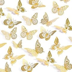 Uclever farfalle dorate usato  Spedito ovunque in Italia 