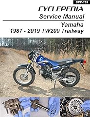 Yamaha tw200 service for sale  Delivered anywhere in Ireland