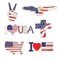 American flag brooches for sale  Delivered anywhere in USA 