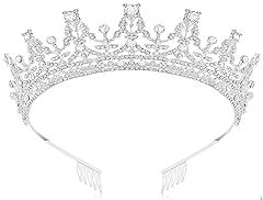 Tiara crowns women for sale  Delivered anywhere in UK