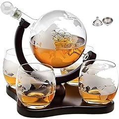 Whiskey decanter globe for sale  Delivered anywhere in USA 