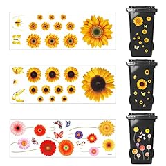 wheelie bin stickers flowers for sale  Delivered anywhere in UK