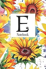 Notebook sunflower notebook for sale  Delivered anywhere in USA 