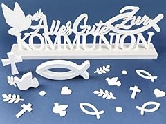 Kommunion deko schriftzug gebraucht kaufen  Wird an jeden Ort in Deutschland