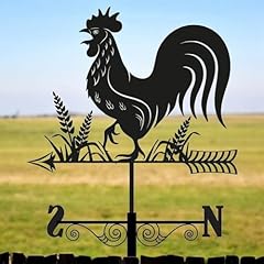 Metal cockerel silhouette for sale  Delivered anywhere in UK