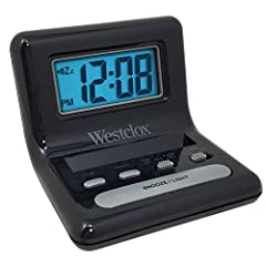 Westclox black nyl47538 for sale  Delivered anywhere in USA 