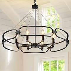 Black chandelier light for sale  Delivered anywhere in USA 