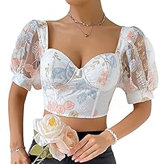 Puffy sleeve tops for sale  Delivered anywhere in USA 