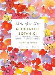 Acquerelli botanici. disegna usato  Spedito ovunque in Italia 