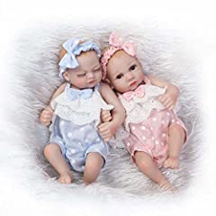 TERABITHIA Mini 10" Realistic Reborn Baby Girls Dolls for sale  Delivered anywhere in USA 