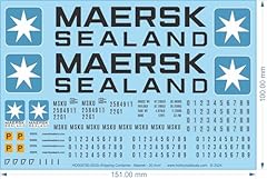 Hobbyist decals maersk for sale  Delivered anywhere in USA 