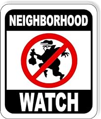 Warning neighborhood watch for sale  Delivered anywhere in USA 