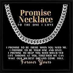 Promise necklace mens for sale  Delivered anywhere in UK