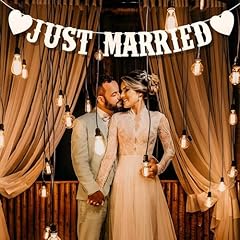 Just married girlande gebraucht kaufen  Wird an jeden Ort in Deutschland