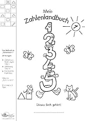 Zahlenlandbuch malbuch zahlenl gebraucht kaufen  Wird an jeden Ort in Deutschland