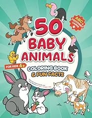 Baby animals coloring for sale  Delivered anywhere in UK