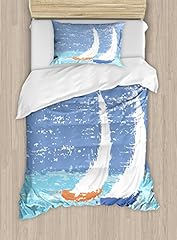 Ambesonne nautical duvet for sale  Delivered anywhere in USA 