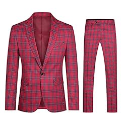 Mens plaid suits for sale  Delivered anywhere in USA 