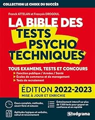 Bible tests psychotechniques d'occasion  Livré partout en France