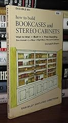 Build bookcases stereo for sale  Delivered anywhere in USA 