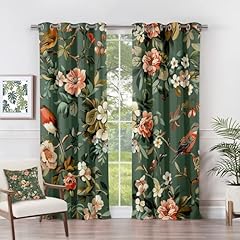 Floral curtains living for sale  Delivered anywhere in UK
