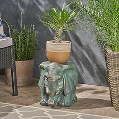 Decorative elephant garden for sale  Delivered anywhere in USA 
