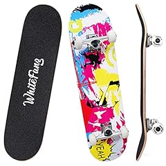 Whitefang skateboards beginner for sale  Delivered anywhere in USA 