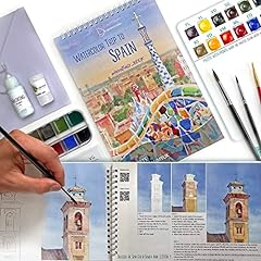 Insparea watercolor set for sale  Delivered anywhere in USA 