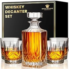 Whiskey decanter set for sale  Delivered anywhere in USA 