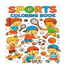 Sports coloring book usato  Spedito ovunque in Italia 