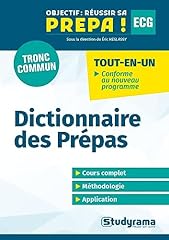 Dictionnaire prépas ecg d'occasion  Livré partout en France