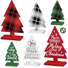 Pcs wooden christmas for sale  Delivered anywhere in USA 