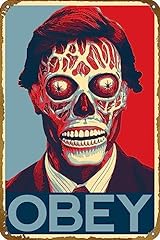 Obey poster tin for sale  Delivered anywhere in USA 