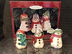 Snowmen mitford set for sale  Delivered anywhere in USA 