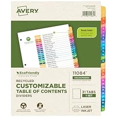 Avery ecofriendly recycled for sale  Delivered anywhere in USA 