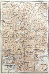 Nottingham map journal for sale  Delivered anywhere in UK