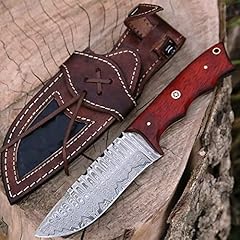 Handmade damascus hunting for sale  Delivered anywhere in USA 