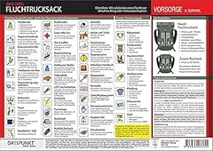 Fluchtrucksack checkliste dabe gebraucht kaufen  Wird an jeden Ort in Deutschland