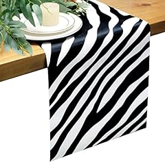 Zebra table runner for sale  Delivered anywhere in USA 