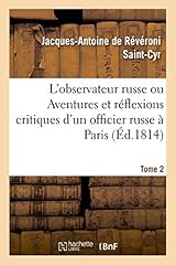 Observateur russe aventures d'occasion  Livré partout en France