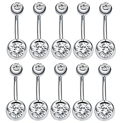 Crazypiercing 10pcs 316l for sale  Delivered anywhere in USA 